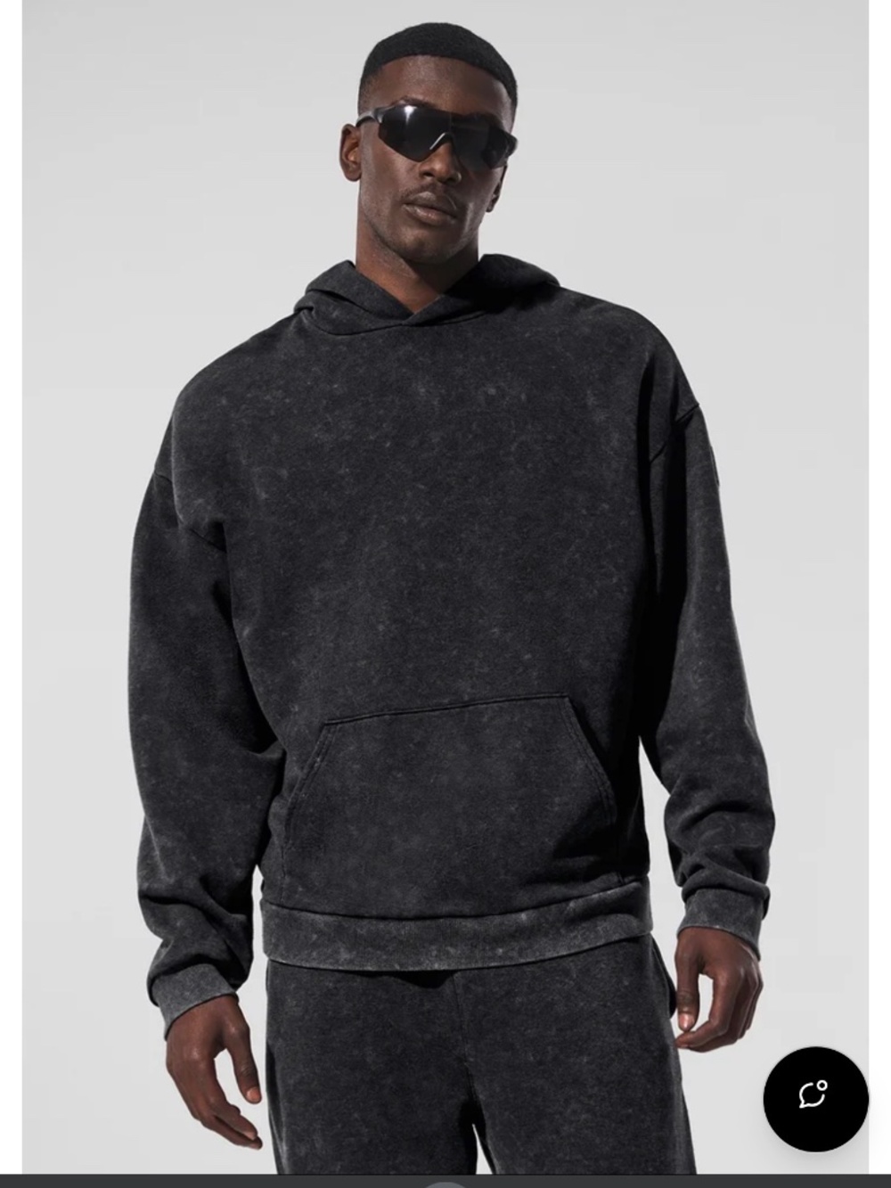 Alo yoga chill vintage wash hoodie